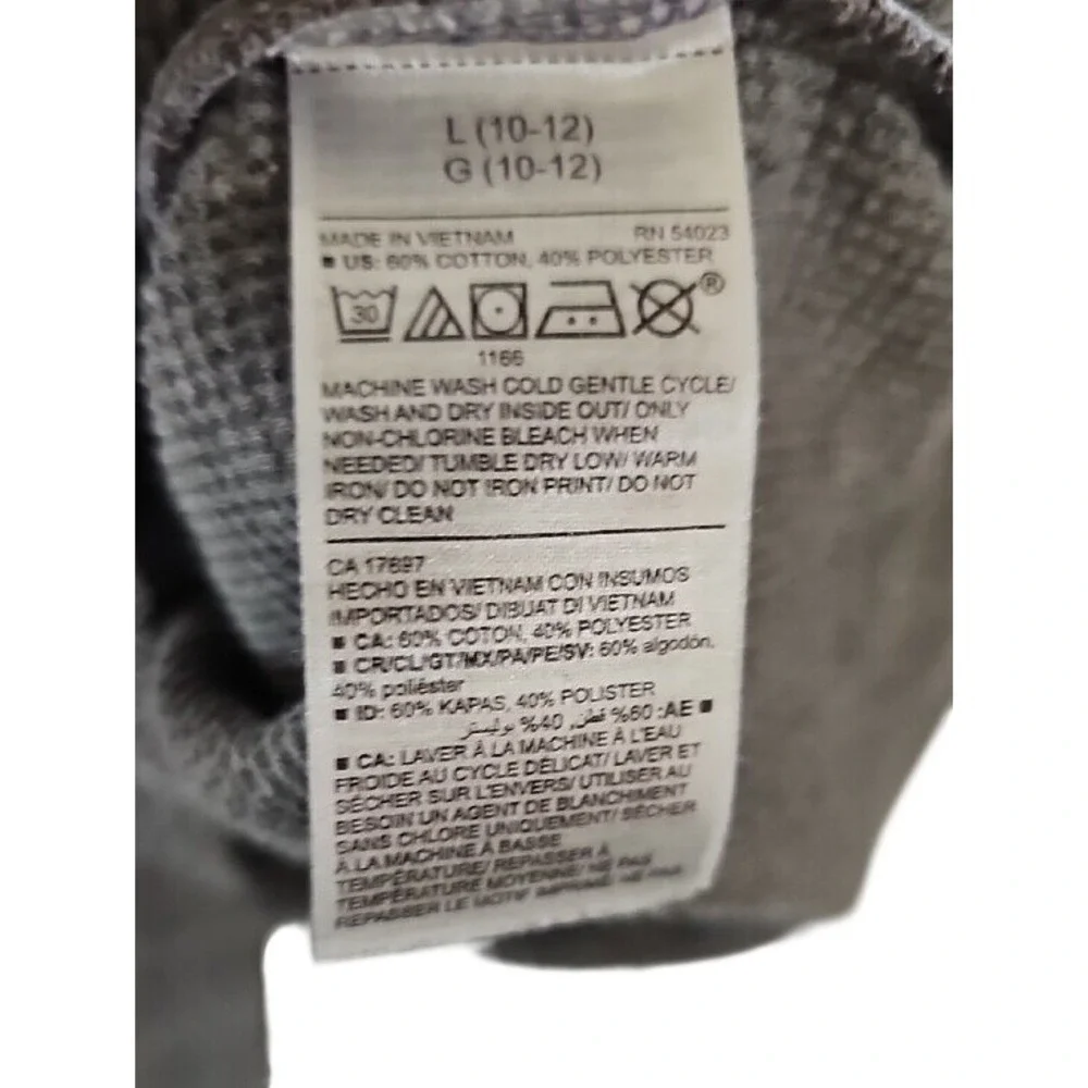 Old Navy Boys Long Sleeve Shirt Bundle Size L 10-12 Waffle Thermal Jersey 4 Pack